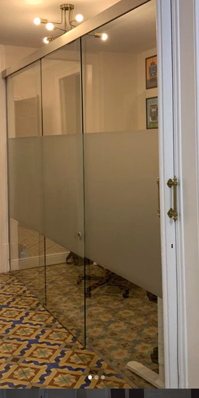 cerramientos de interuior aluminios acosta